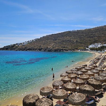 プサロウ Mykonos Azureアパートホテル エクステリア 写真